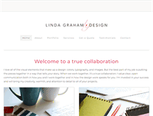 Tablet Screenshot of lindagrahamdesign.com